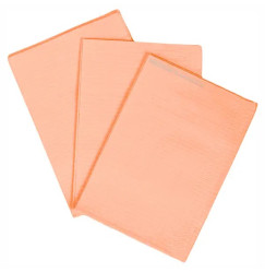 Bib (waterproof dental wipes) 1 pc - peach