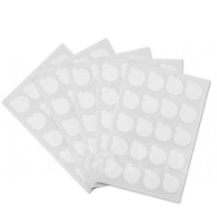 Naklejki na kamieniu jadeitowym do papieru klejącego / małe (2,4 cm), 100 szt./op