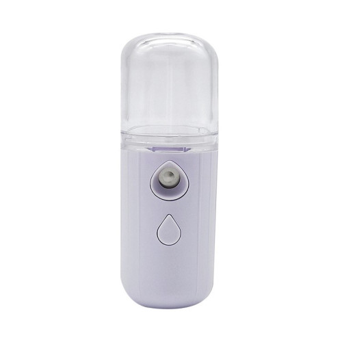 Nebulizer moisturizer for facial skin, face spray mini, 30 ml / drop white