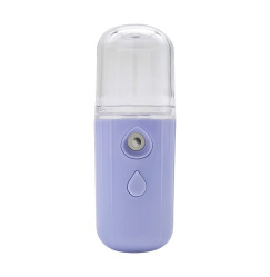 Nebulizer moisturizer for facial skin, face spray mini, 30 ml / drop blue