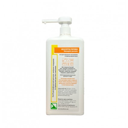 Neoseptin Pervin antiseptic for disinfection of hands and skin hypoallergenic (etasept), 1000 ml