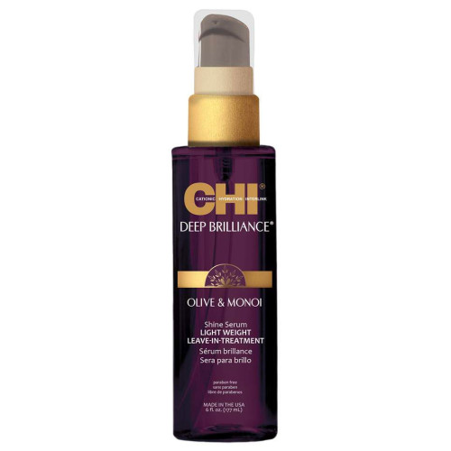 Serum bez spłukiwania CHI / Deep Brilliance Shine Serum Light Weight, 177 ml