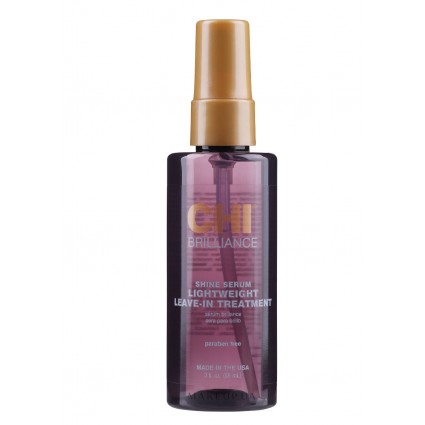 Leave-in hair serum CHI / Deep Brilliance Shine Serum Light Weight, 89 ml