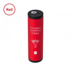 Нитка для розмітки брів "Pre-Inked Mapping String" / червона, 20 м