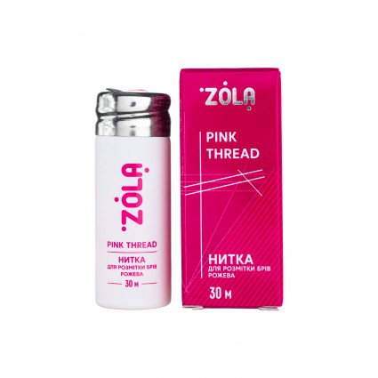 Нить для разметки ZOLA / розовая, 30 м