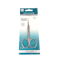 Scissors "ZINGER" / curved thin
