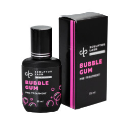Degreaser for eyelashes Sculptor lash / Pre-Treatment / Bubble gum, 15 ml