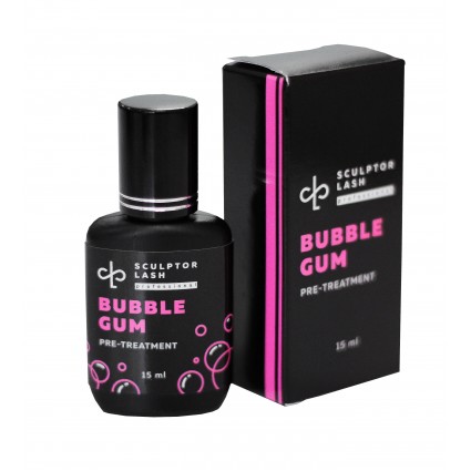 Обезжиритель для ресниц Sculptor lash / Pre-Treatment / Bubble gum, 15 мл