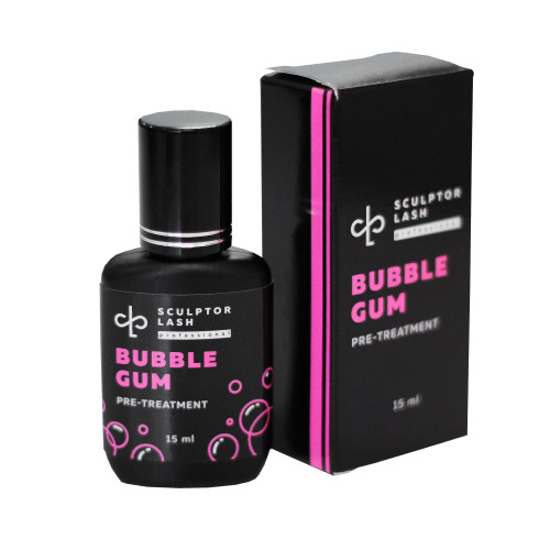 Degreaser for eyelashes Sculptor lash / Pre-Treatment / Bubble gum, 15 ml