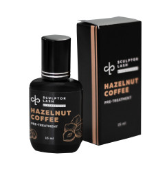 Eyelash degreaser Sculptor lash / Pre-Treatment / Coffee Hazelnut, 15 ml
