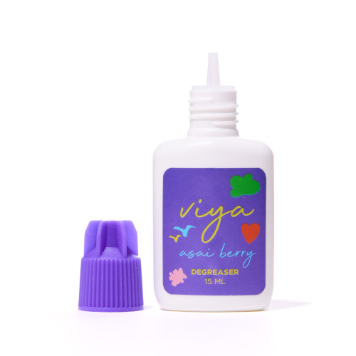 Обезжиритель для ресниц Viya - Degreaser - AsaiBerry, 15 мл