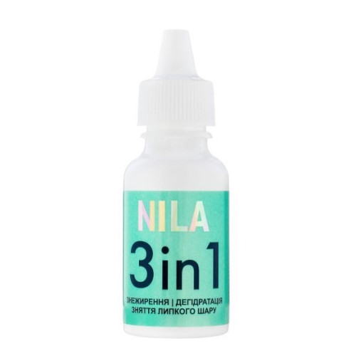 Odtłuszczacz do paznokci Nila / 3 w 1, 30 ml