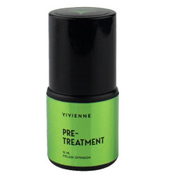 Odtłuszczacz do rzęs VIVIENNE / Pielęgnacja wstępna / zielony słoiczek, 15 ml