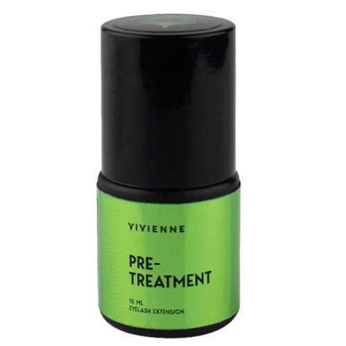 Eyelash degreaser VIVIENNE / Pre-treatment / green jar, 15 ml