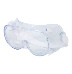 Glasses for manicure and pedicure masters on elastic band - transparent