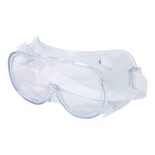 Glasses for manicure and pedicure masters on elastic band - transparent