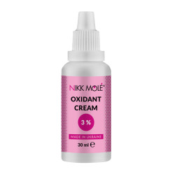 Окислювач Oxidant Cream NIKK MOLE 3%, 30 мл
