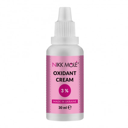 Окислювач Oxidant Cream NIKK MOLE 3%, 30 мл