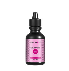 Окислювач Oxidant Cream NIKK MOLE 3% 50 мл/чорна баночка