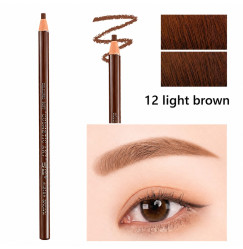 Self-sharpening eyebrow pencil - Cosmetic art 1818 - №12 - light brown