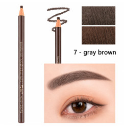 Self-sharpening eyebrow pencil - Cosmetic art 1818 - №7 - gray brown