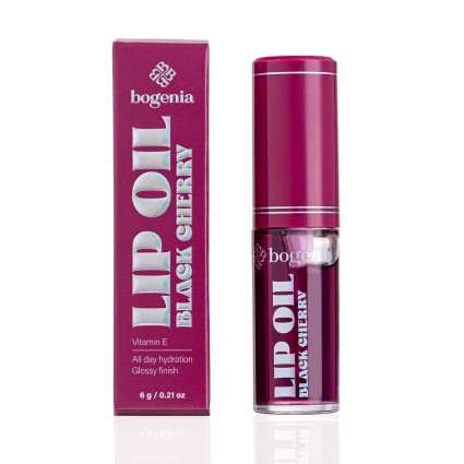 Olejek do ust Bogenia - Lip Oil (BG717) - 003 Black Cherry, 6 g