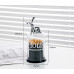 Organizer for cotton swabs and other things with a lid "Bunny" / black