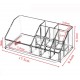Transparent desktop organizer with cells - MINI