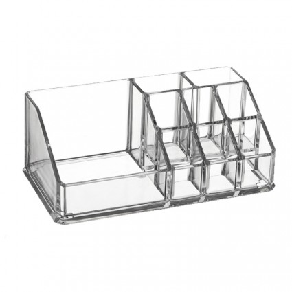 Transparent desktop organizer with cells - MINI