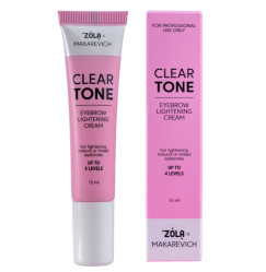 Rozjaśniacz do brwi ZOLA x Makarevich CLEAR TONE, 15 ml