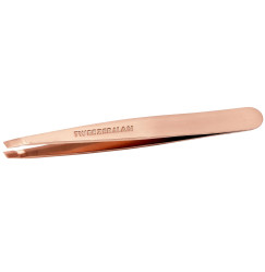 Pęseta do brwi Tweezerman Standard – różowe złoto