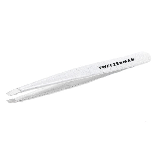 Tweezerman Standard Eyebrow Tweezers - Moon Dust - White Glitter
