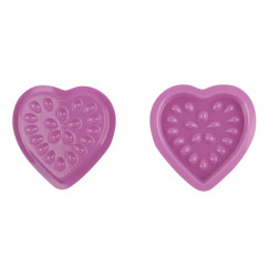 Glue Palette 20 Holes Heart - Violet