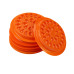Glue Palette 26 Holes Round - Orange