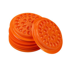 Glue Palette 26 Holes Round - Orange