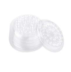 Glue Palette 26 Holes Round - Transparent