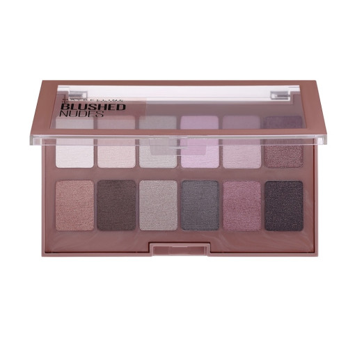 Палетка тіней для повік 12 відтінків Maybelline New York / The Blushed Nudes, 9.6