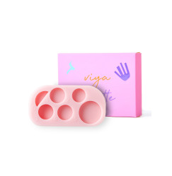 Silicone palette for eyelash lamination Viya - Palette - pink