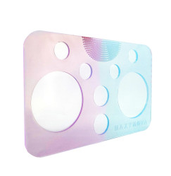 Paleta silikonowa MAXYMOVA LamiPad / Colibri / transparentna z gradientem