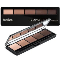 Eyeshadow palette (5 colors) TopFace / Pro Palette Eyeshadow (PT501) / 019 matte, 9 g