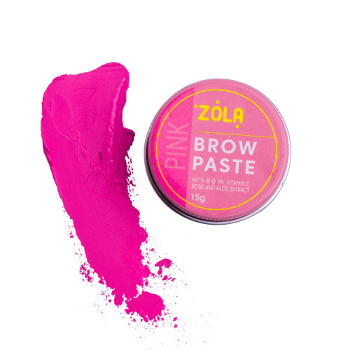 Contour eyebrow paste ZOLA / Brow Paste / Pink, 15 g