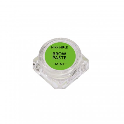 Паста для бровей Nikk Mole / Brow Paste MINI / Green, 3.5 г