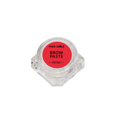 Eyebrow paste Nikk Mole / Brow Paste MINI / Orange, 3.5 g