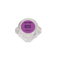 Eyebrow paste Nikk Mole / Brow Paste MINI / Purple, 3.5 g