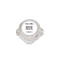 Eyebrow paste Nikk Mole / Brow Paste MINI / White, 3.5 g