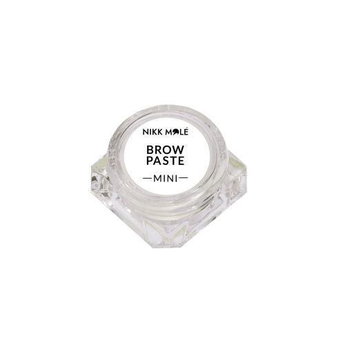 Pasta do brwi Nikk Mole / Brow Paste MINI / White, 3,5 g