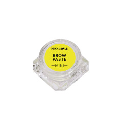 Eyebrow paste Nikk Mole / Brow Paste MINI / Yellow, 3.5 g