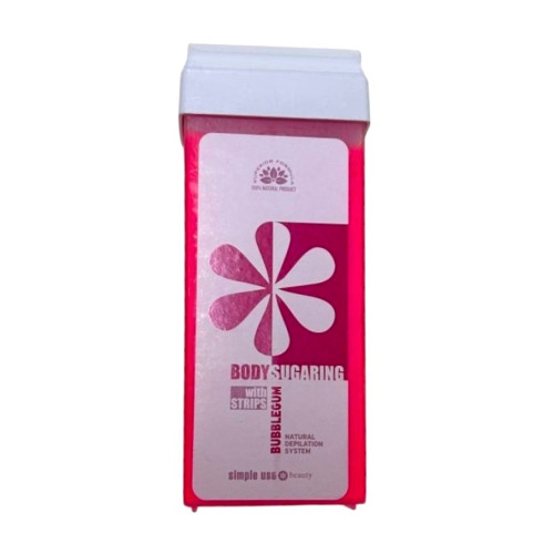 Pasta cukrowa w kartuszu Simple Use - Sugaring - Bubelgum (różowa), 100 ml