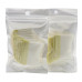 Patches for eyelash coloring, 40 pcs in zip packaging - white