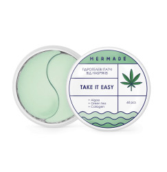 Патчі гідрогелеві під очі MERMADE тонізуючі / Take it Easy, 60 шт